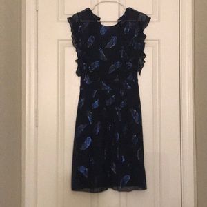 BCBGMAXAZRIA NAVY BLUE DRESS NWT Size 4